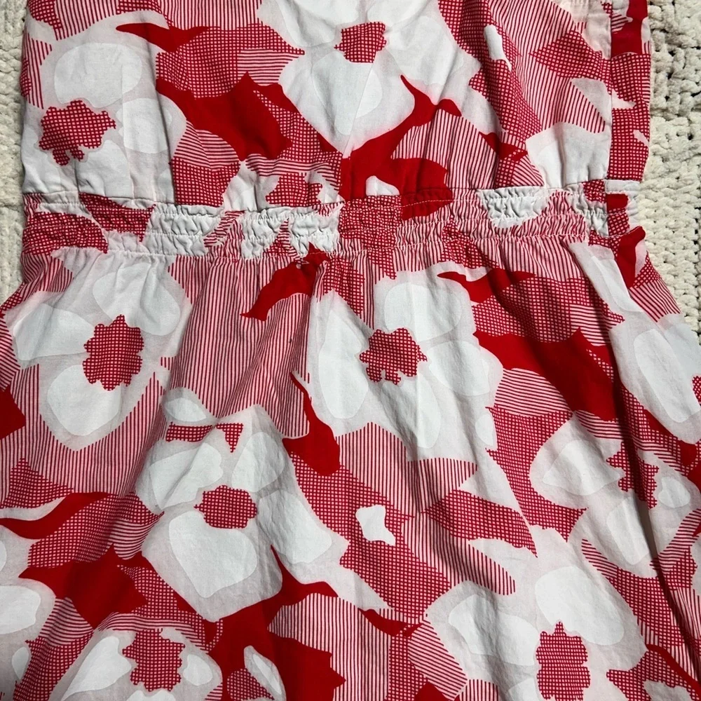 Y2K Split Red Pink and White Mini Sundress - Picture 5 of 5